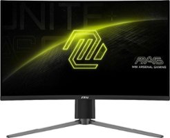 MSI - MAG27CQ6PF 27" Curved QHD 180Hz 0.5ms Gaming Monitor with HDR ready  (DisplayPort, HDMI, ) - Black - Front_Zoom