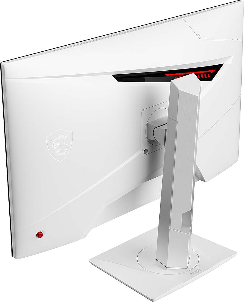 Alt View 12. MSI - MAG274QRFW 27" QHD 180Hz 1ms Gaming Monitor with HDR400 (DisplayPort, HDMI, ) - White.