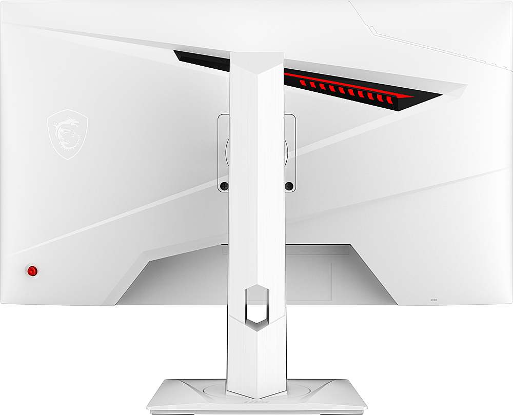 Alt View 1. MSI - MAG274QRFW 27"  QHD 180Hz 1ms Gaming Monitor with HDR400  (DisplayPort, HDMI, ) - White.