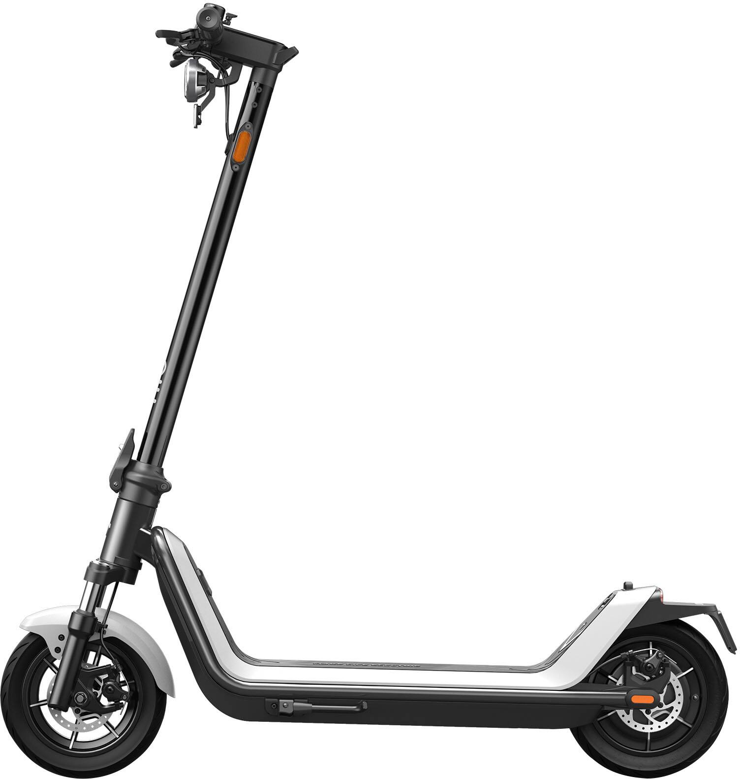 Angle. NIU - KQi 300P Foldable Electric Kick Scooter W/ 30 mi Max Range & 20 mph Max Speed - White.