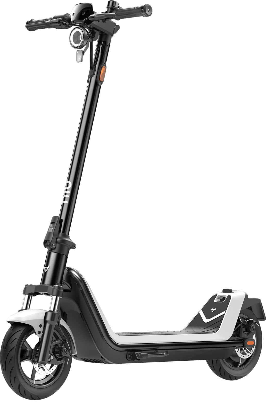 Front. NIU - KQi 300P Foldable Electric Kick Scooter W/ 30 mi Max Range & 20 mph Max Speed - White.