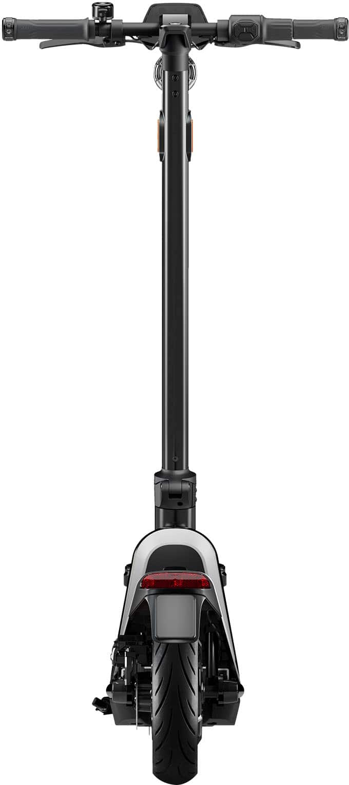 Left. NIU - KQi 300P Foldable Electric Kick Scooter W/ 30 mi Max Range & 20 mph Max Speed - White.