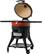 Left. KAMADO JOE - Kamado Joe Konnected Joe Charcoal Grill - red.
