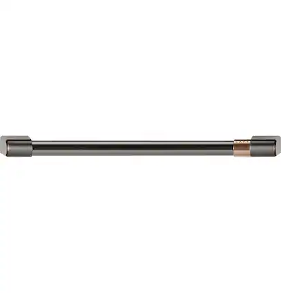 Front. Café - Dishwasher Handle Kit for Select Café Dishwashers - Brushed Black.