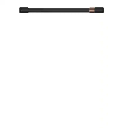 Front. Café - Dishwasher Handle Kit for Select Café Dishwashers - Flat Black.