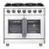Front. Forno Appliances - Massimo 5.36 cu.ft. Freestanding Gas Convection Range with French Doors and Air Fryer Kit.