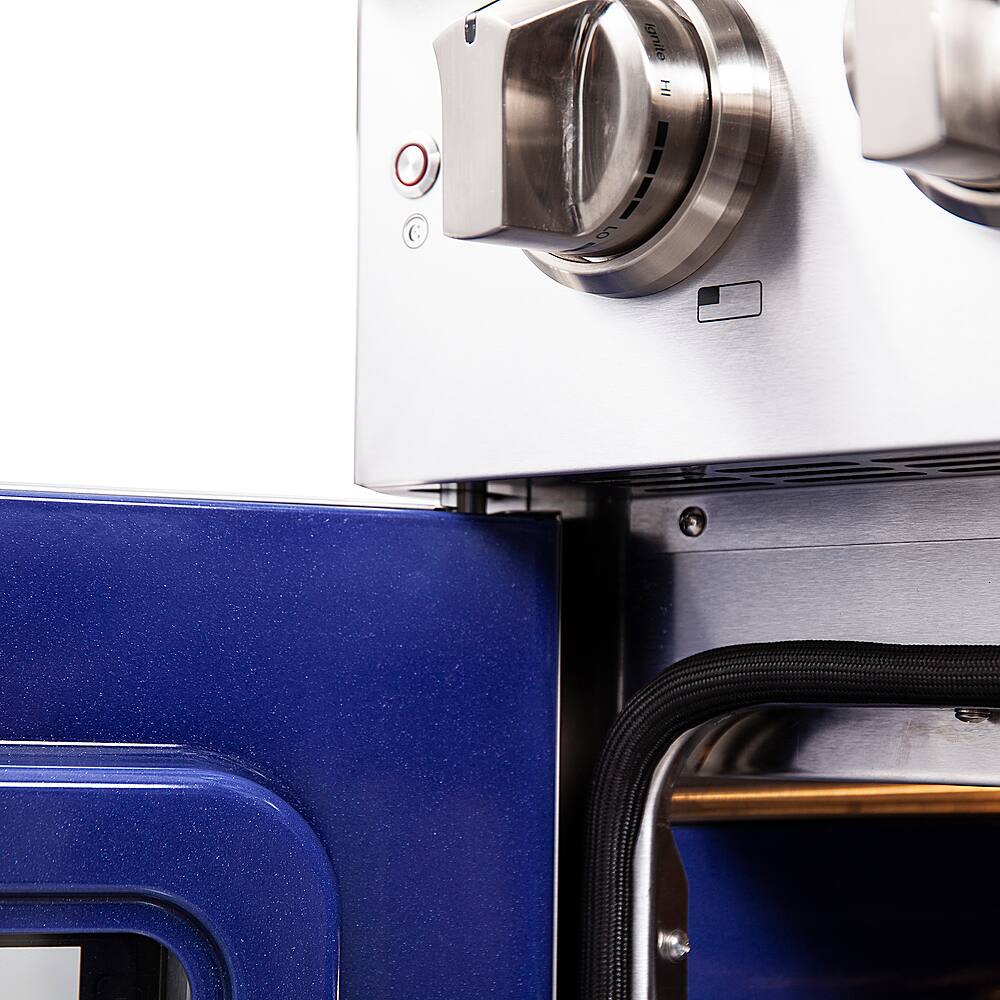 Alt View 17. Forno Appliances - Massimo 5.36 cu.ft. Freestanding Gas Convection Range with French Doors and Air Fryer Kit.