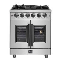 Forno Appliances - Massimo 4.32 cu. ft. Freestanding Gas Range with French Doors - Front_Zoom