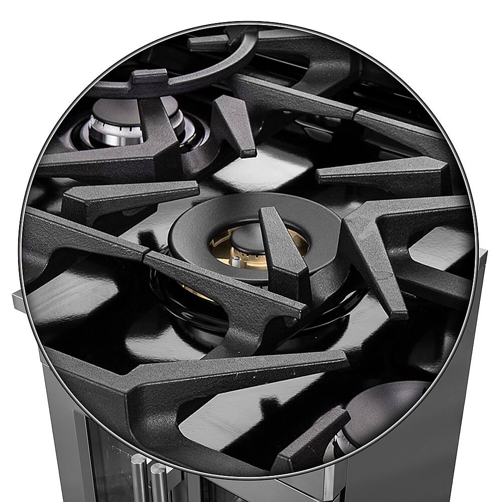 Alt View 14. Forno Appliances - Massimo 4.32 cu. ft. Freestanding Gas Range with French Doors.