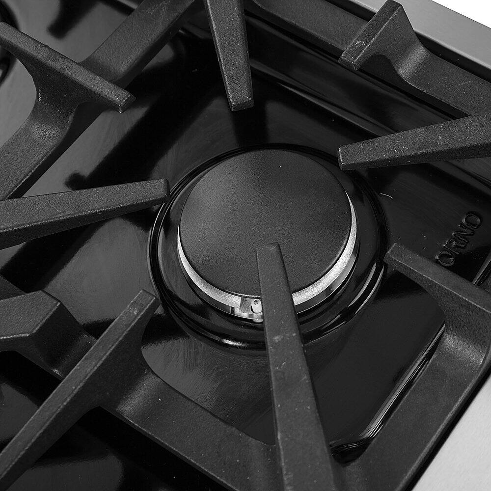 Alt View 16. Forno Appliances - Massimo 4.32 cu. ft. Freestanding Gas Range with French Doors.