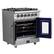 Alt View 1. Forno Appliances - Massimo 4.32 cu. ft. Freestanding Gas Range with French Doors.