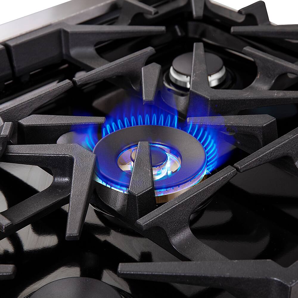 Alt View 25. Forno Appliances - Massimo 4.32 cu. ft. Freestanding Gas Range with French Doors.