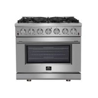 Forno Appliances - Massimo 5.36 cu.ft. Freestanding Gas Range with Steam Cleaning - Front_Zoom
