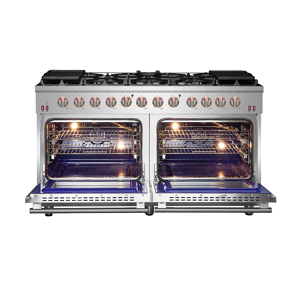 Forno Appliances Massimo 8.64 cu.ft. Freestanding Double Oven Gas