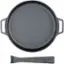 Alt View 12. Ooni - Cast Iron Skillet - Black.