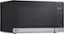 Angle. LG - 0.9 Cu. Ft. Countertop Microwave with Sensor Cooking and Smart Inverter - Stainless Steel.