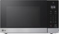 Front Zoom. LG - 0.9 Cu. Ft. Countertop Microwave with Sensor Cooking and Smart Inverter - Stainless Steel.