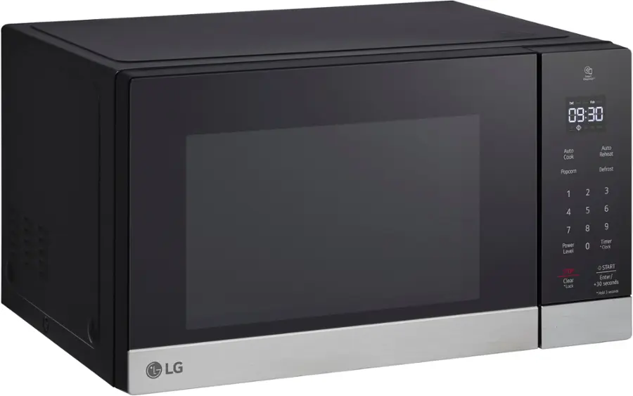 Alt View 15. LG - 0.9 Cu. Ft. Countertop Microwave with Sensor Cooking and Smart Inverter - Stainless Steel.