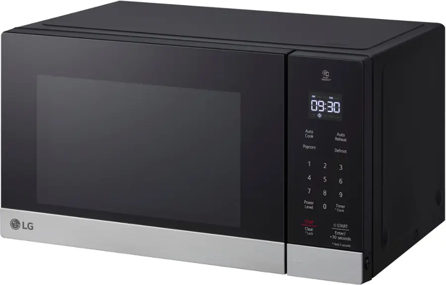 Alt View 17. LG - 0.9 Cu. Ft. Countertop Microwave with Sensor Cooking and Smart Inverter - Stainless Steel.