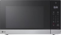 LG - 1.5 Cu. Ft. Countertop Microwave with Sensor Cooking and Smart Inverter - Stainless Steel - Front_Zoom