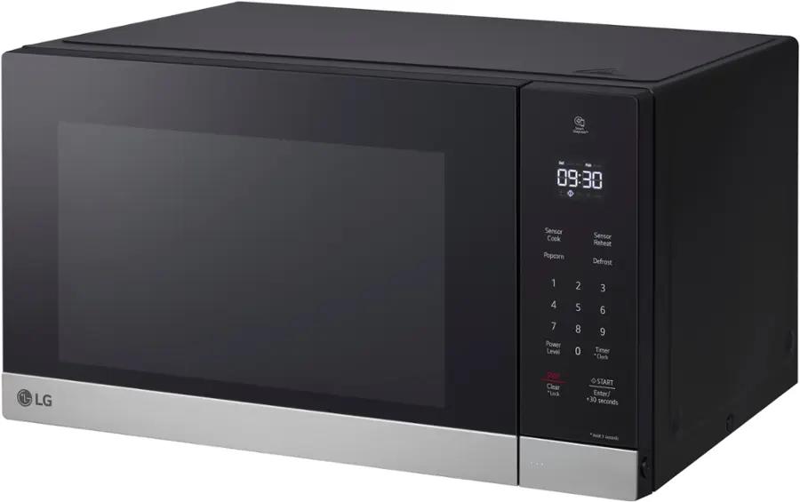 Alt View 17. LG - 1.5 Cu. Ft. Countertop Microwave with Sensor Cooking and Smart Inverter - Stainless Steel.