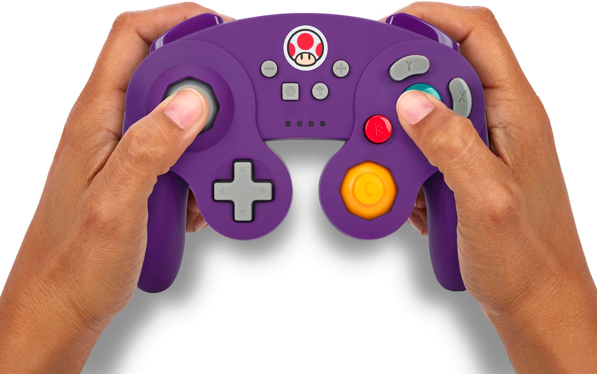 Alt View 23. PowerA - GameCube Style Wireless Controller for Nintendo Switch - Toad.