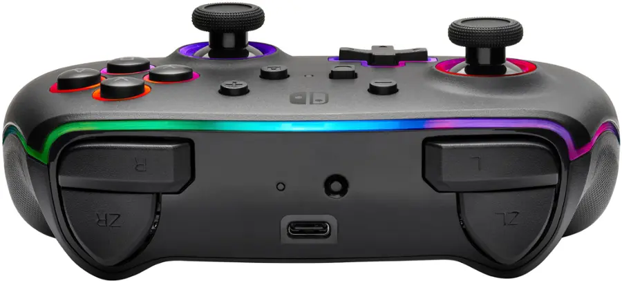 Alt View 19. PowerA - Enhanced Wireless Controller for Nintendo Switch - Black.