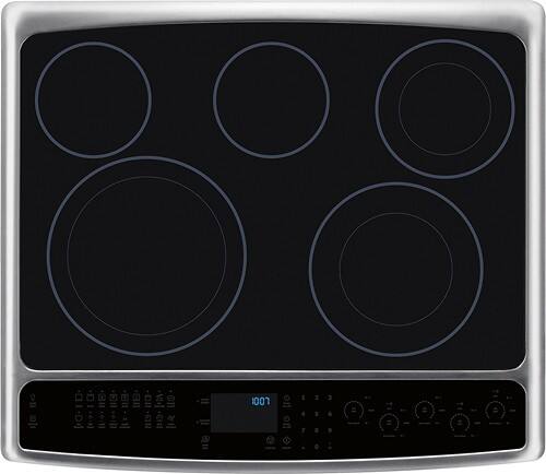 Best Buy Electrolux 30 Self Cleaning Slide In Electric Convection Range Stainless Steel Ei30es55js 3855