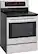 Angle. LG - 30" Self-Cleaning Freestanding Electric Range - Stainless Steel.