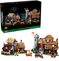 LEGO - Icons Medieval Town Square Build and Display Castle Set 10332 - Front_Zoom