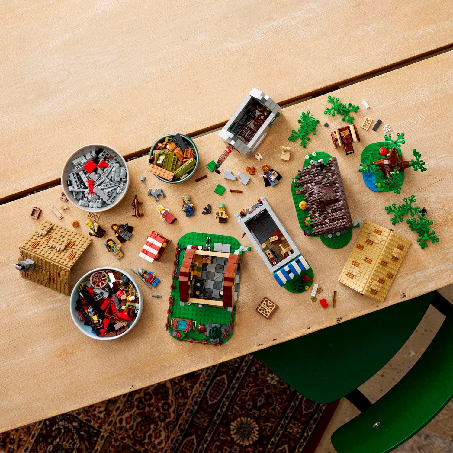 Alt View 12. LEGO - Icons Medieval Town Square Build and Display Castle Set 10332.