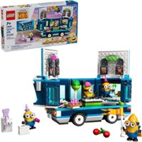LEGO - Despicable Me 4 Minions’ Music Party Bus, Fun Despicable Me Toy, 75581 - Front_Zoom