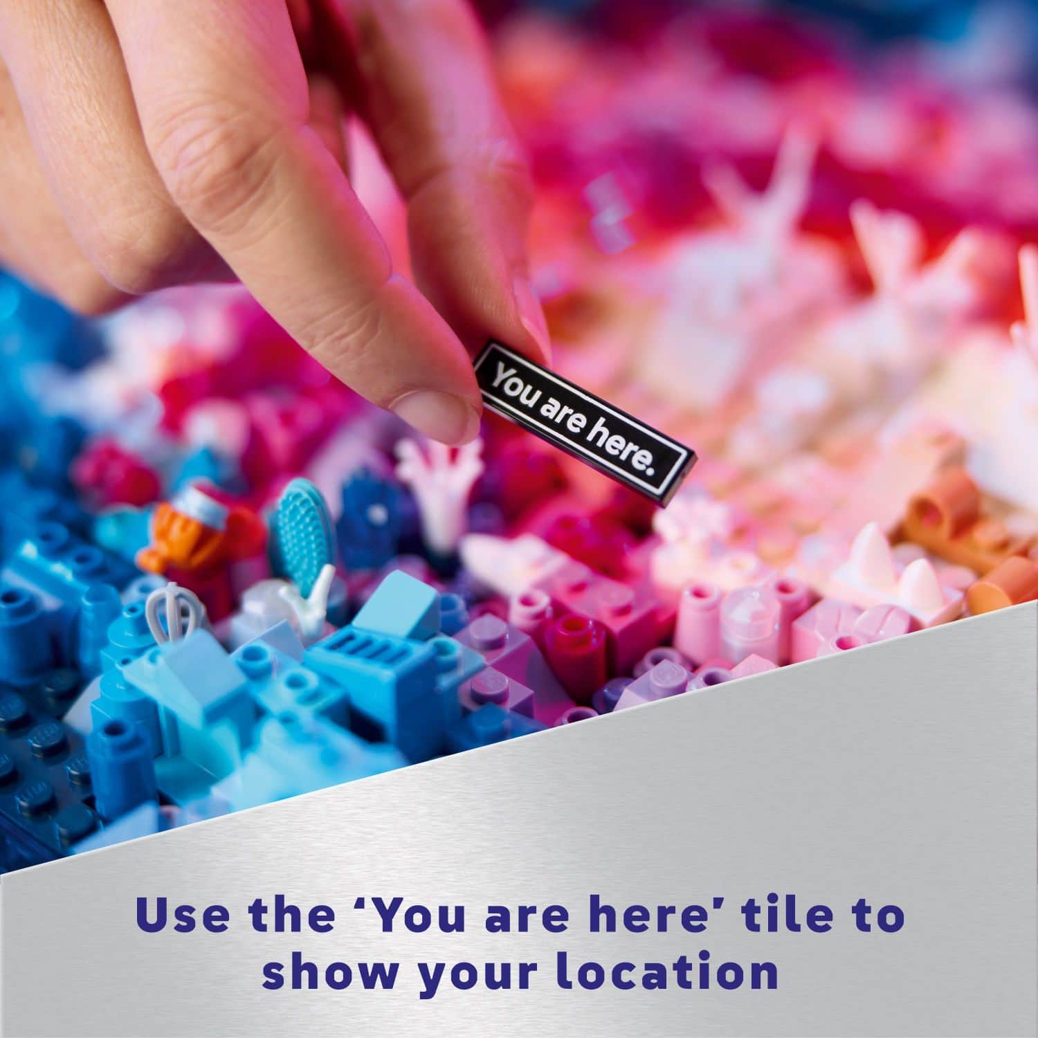 You are here. Use the 'You are here' tile to show your location.