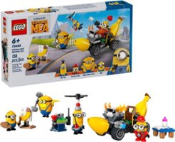 LEGO - Despicable Me 4 Minions and Banana Car Toy 75580 - Front_Zoom