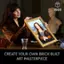 Create your own brick-built art masterpiece.