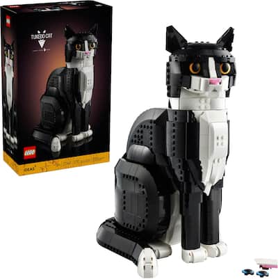 LEGO Ideas Tuxedo Cat Gift Idea for Animal Lovers and Home Décor LEGO Ideas Tuxedo Cat Gift Idea for Animal Lovers and Home Décor