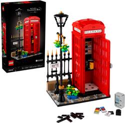 LEGO - Ideas Red London Telephone Box Gift Idea for Travelers 21347 - Front_Zoom