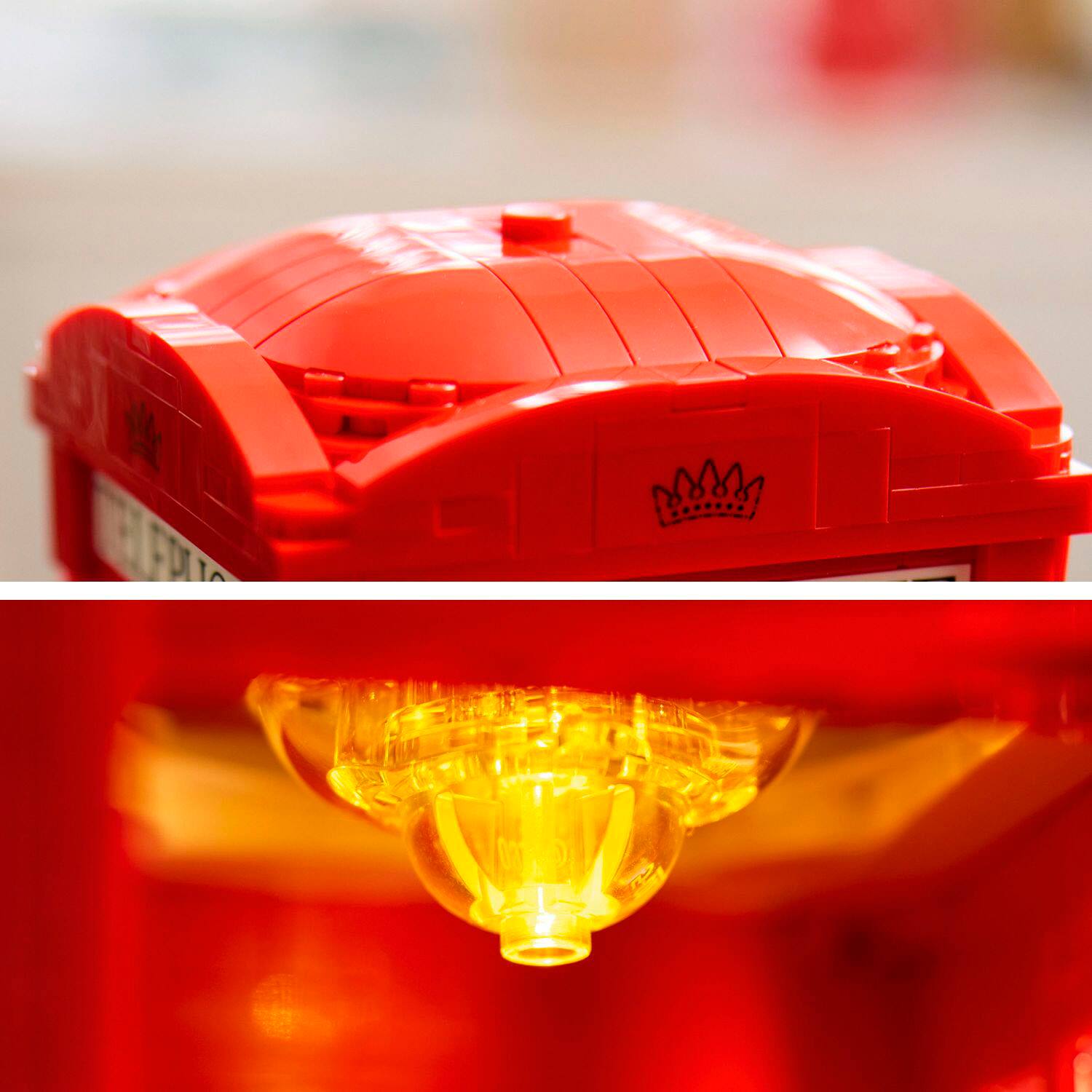 Left. LEGO - Ideas Red London Telephone Box Gift Idea for Travelers 21347.