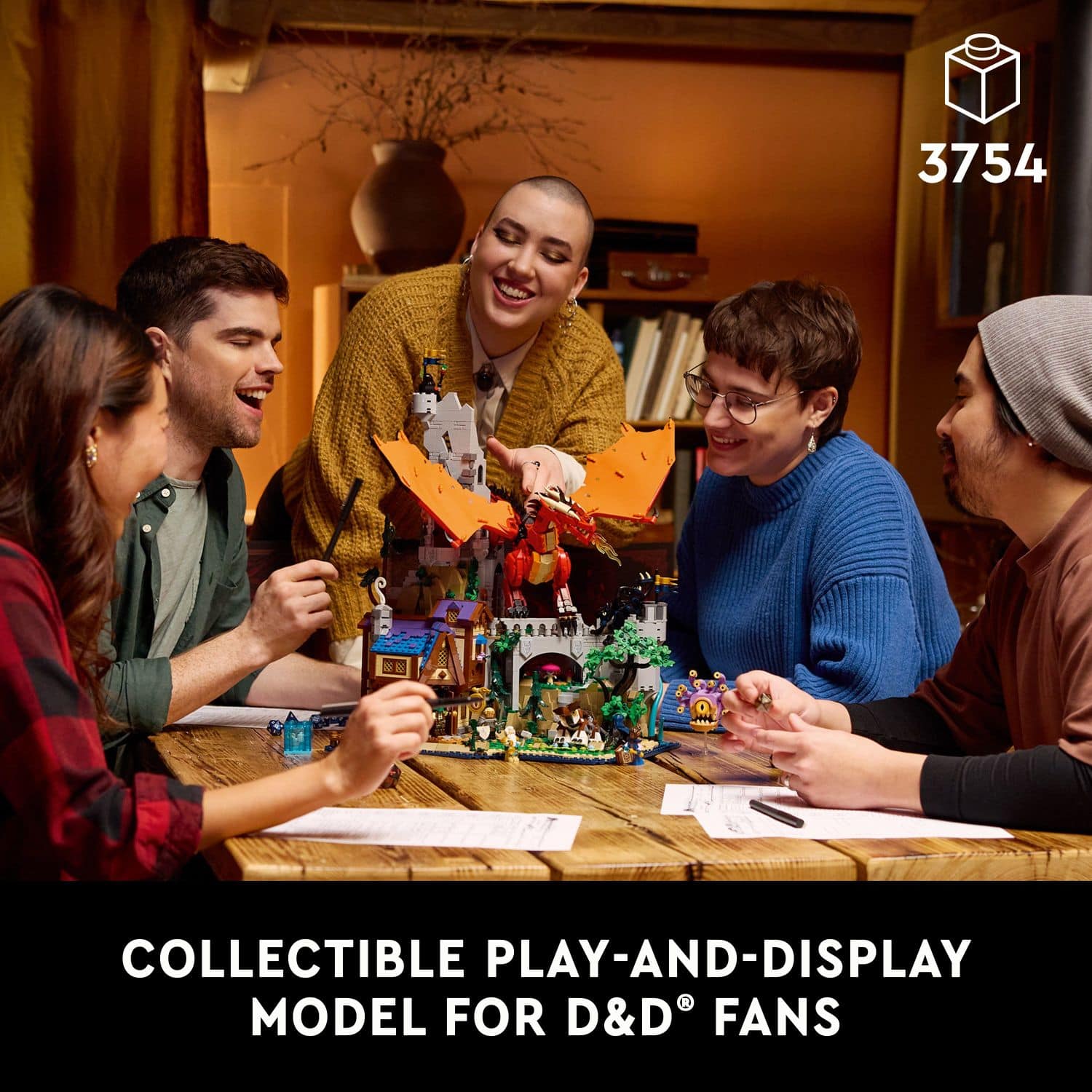 3754 Collectible Play-and-Display Model for D&D Fans