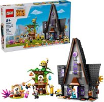 LEGO - Despicable Me 4 Minions and Gru's Family Mansion, Minions Toy House, 75583 - Front_Zoom