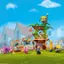 Left. LEGO - Despicable Me 4 Minions and Gru's Family Mansion, Minions Toy House, 75583.