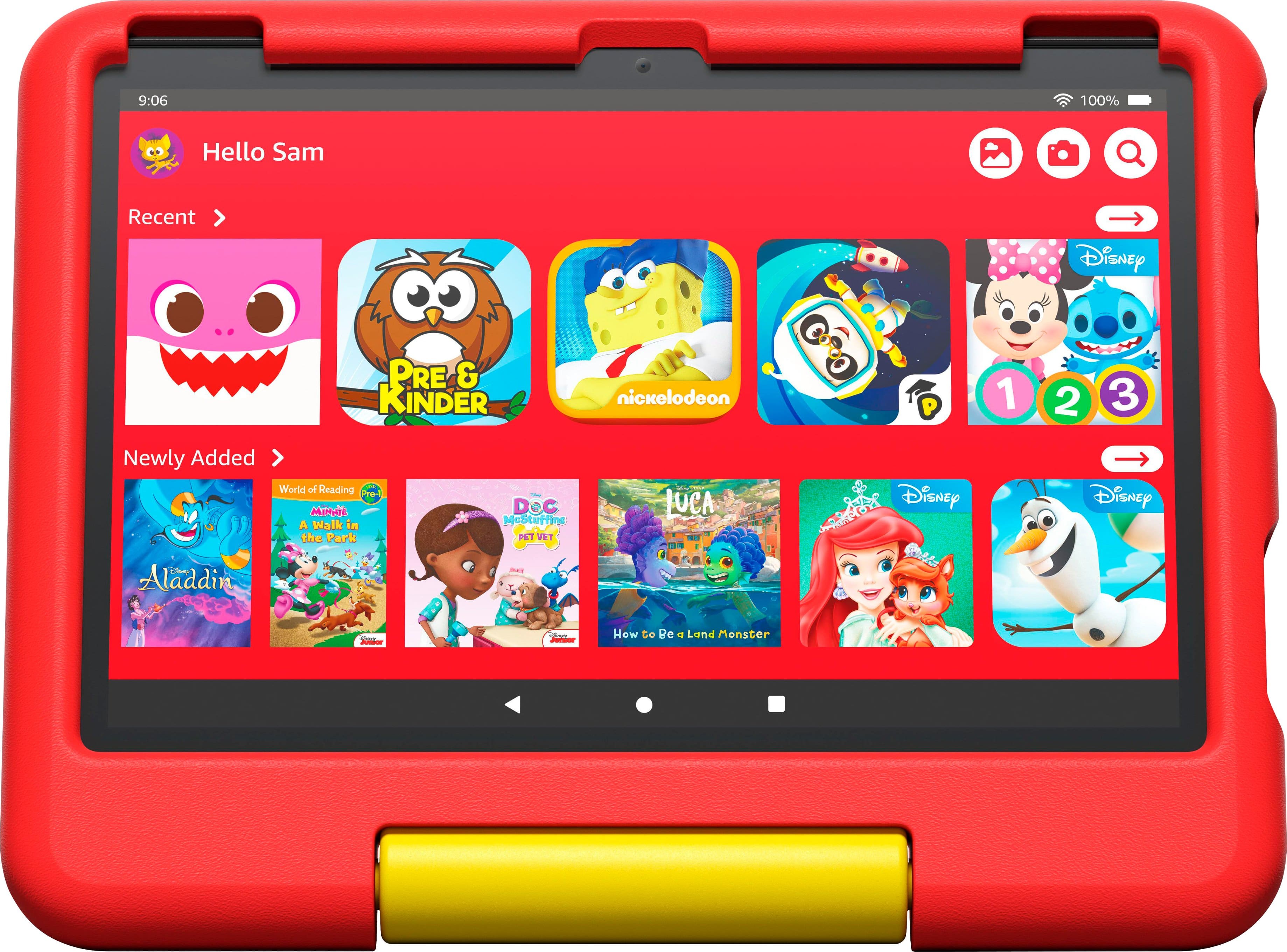 Intuitive parental controls on the tablet and on your phone:
* Amazon Parent Dashboard + Set Age Range
* Only show appropriate Amazon Kids+ and web content within the range set below:
* 2 3 4 5 6 7 8 9 10 11 12 13+
* 1 Ed Apps 19m ago
* Disney Buddies 123s