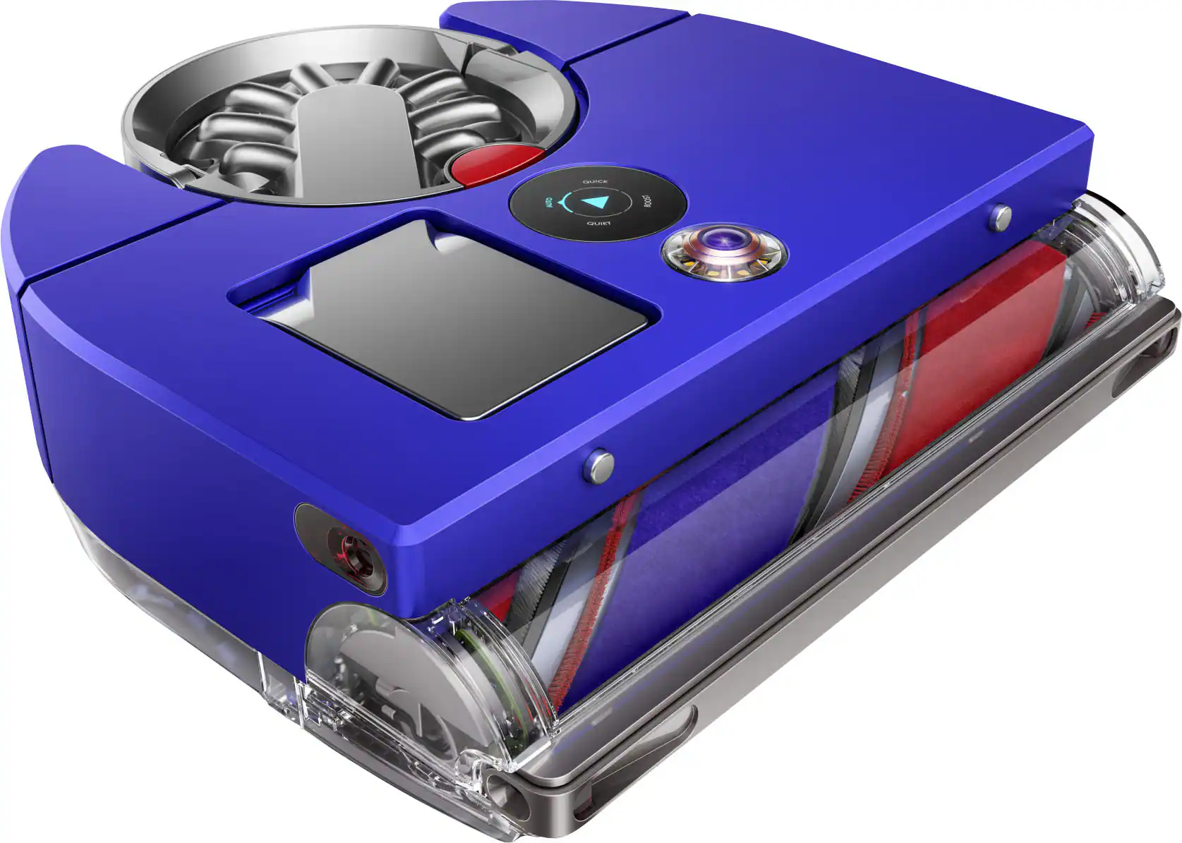 Dyson - 360 Vis Nav Robot Vacuum - Blue/Nickel