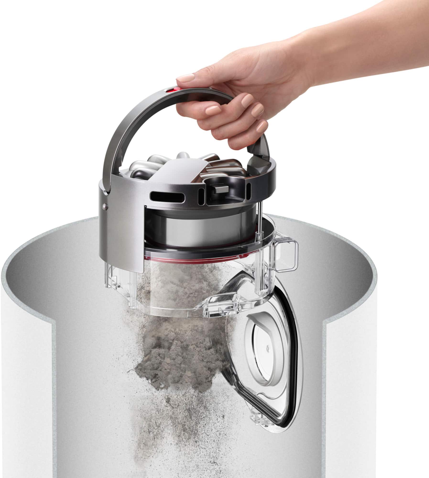 Alt View 27. Dyson - Dyson 360 Vis Nav Robot Vacuum - Blue/Nickel.