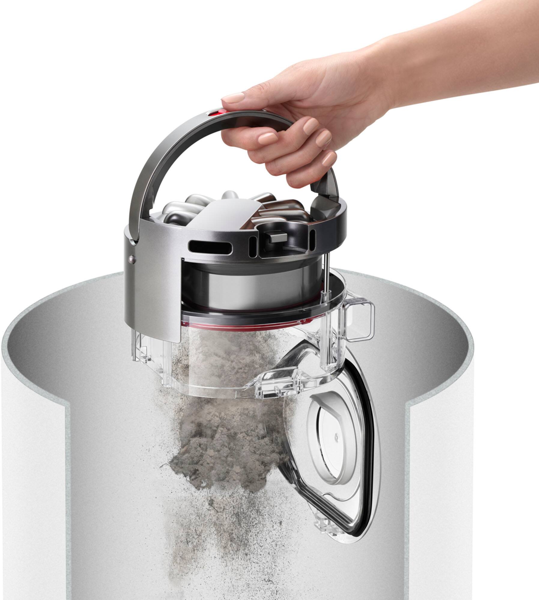 Alt View 27. Dyson - Dyson 360 Vis Nav Robot Vacuum - Blue/Nickel.