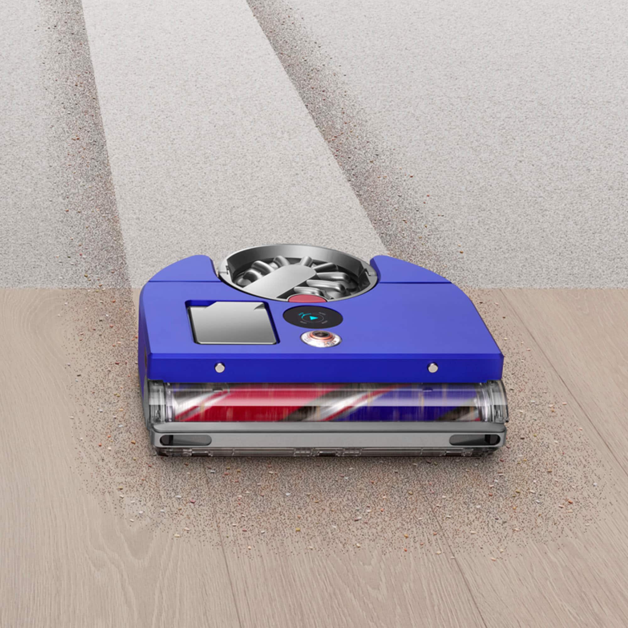 Alt View 19. Dyson - Dyson 360 Vis Nav Robot Vacuum - Blue/Nickel.