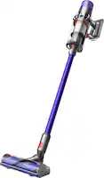 Dyson - V11 Plus Cordless Vacuum - Nickel/Purple - Front_Zoom