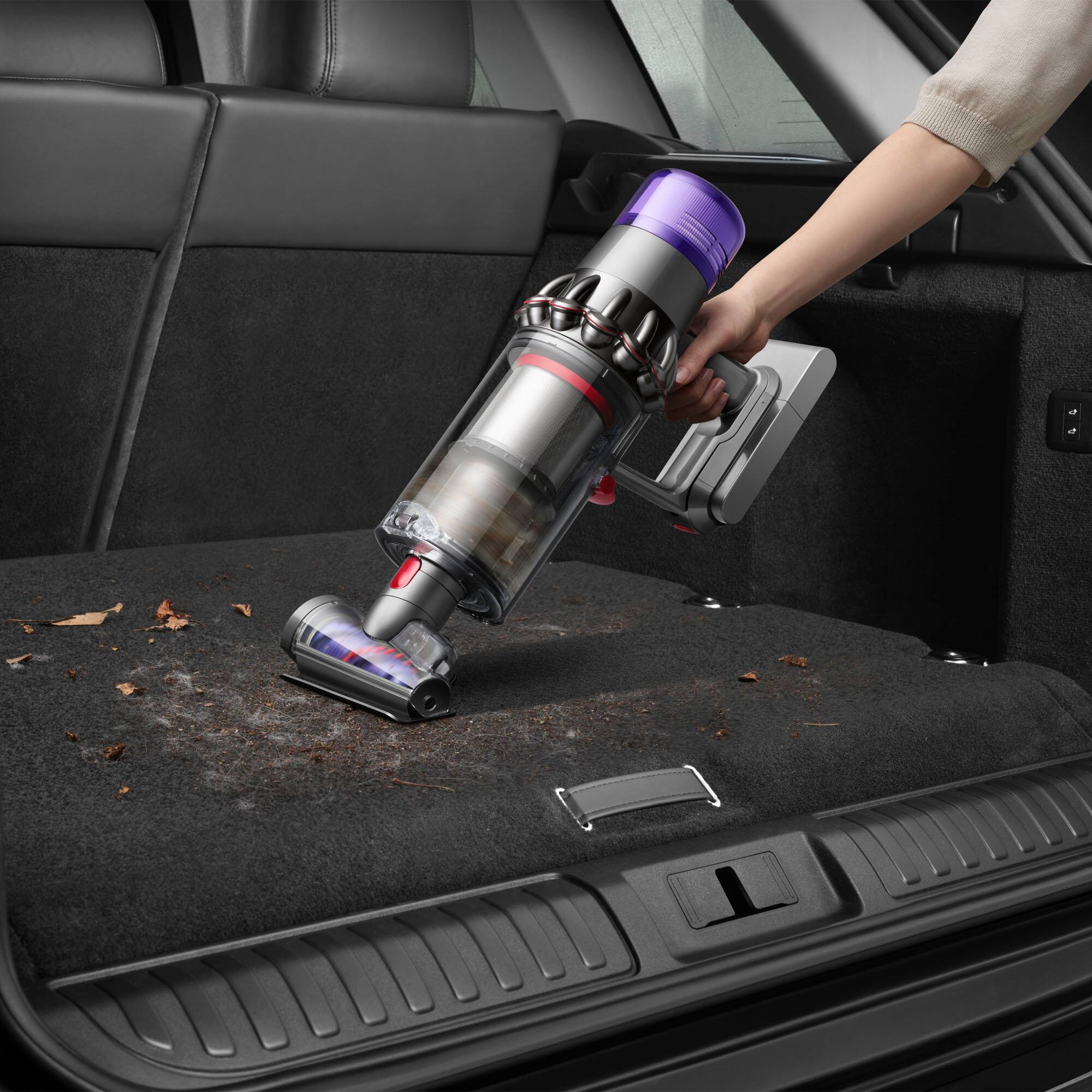 Alt View 15. Dyson - Dyson V11 Plus Cordless Vacuum - Nickel/Purple.