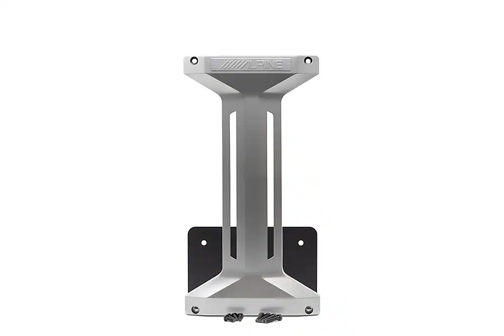 Front. Alpine - 10" PrismaLink S2-SB10 Linking Kit - Silver.