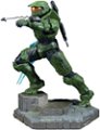 Angle Zoom. Dark Horse Comics - Halo Infinite: Master Chief with Grappleshot PVC Statue.